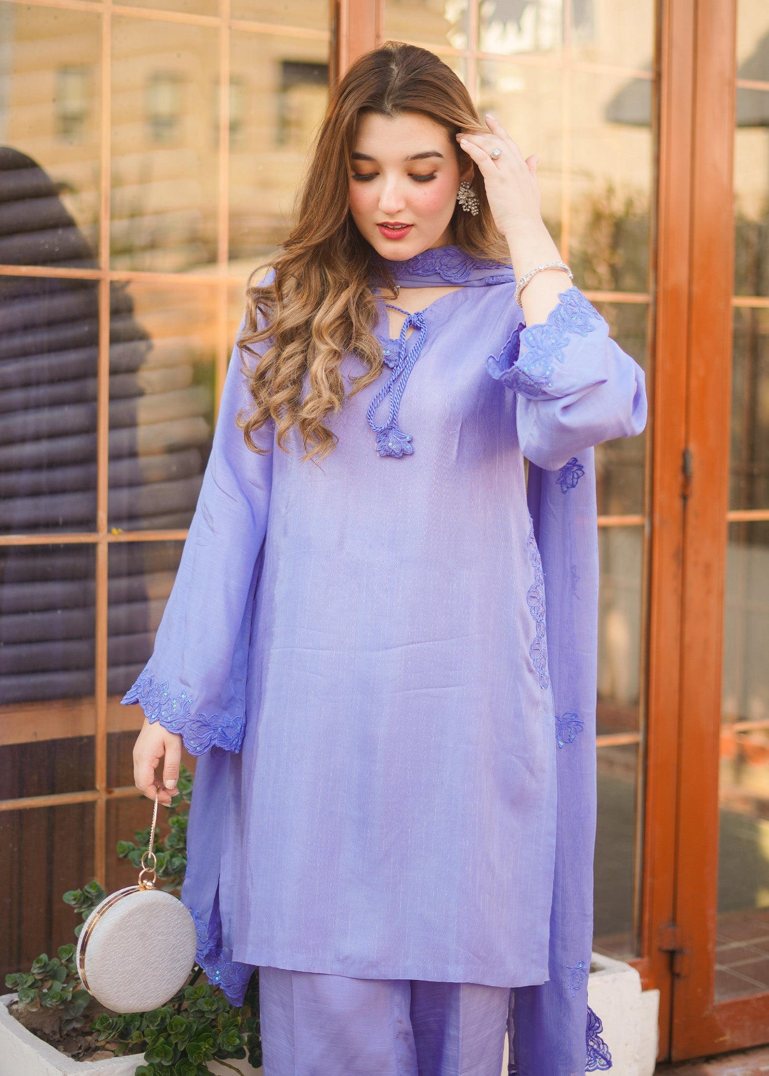 Fozia Khalid | Silk Spire | LAGOON - Official Fozia Khalid stockist in UK - Sakeena London