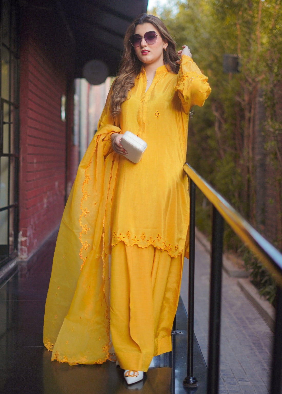 Fozia Khalid | Silk Spire | MARIGOLD - Official Sakeena London stockist in UK - Sakeena London