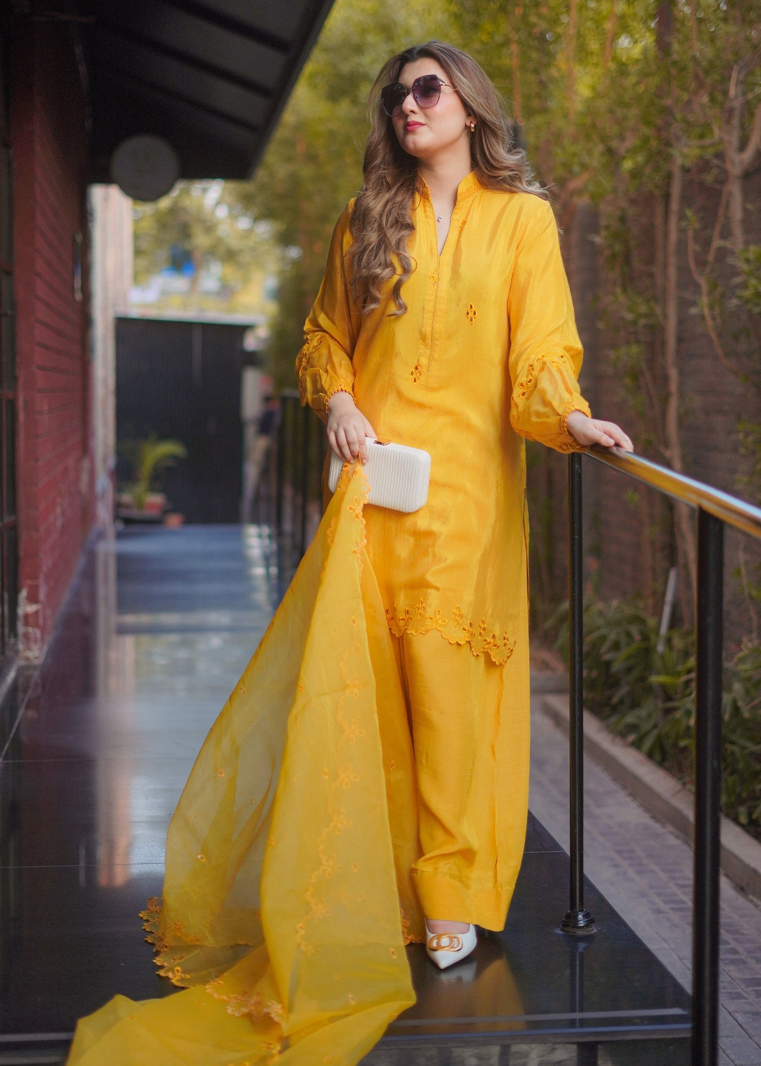 Fozia Khalid | Silk Spire | MARIGOLD - Official Sakeena London stockist in UK - Sakeena London