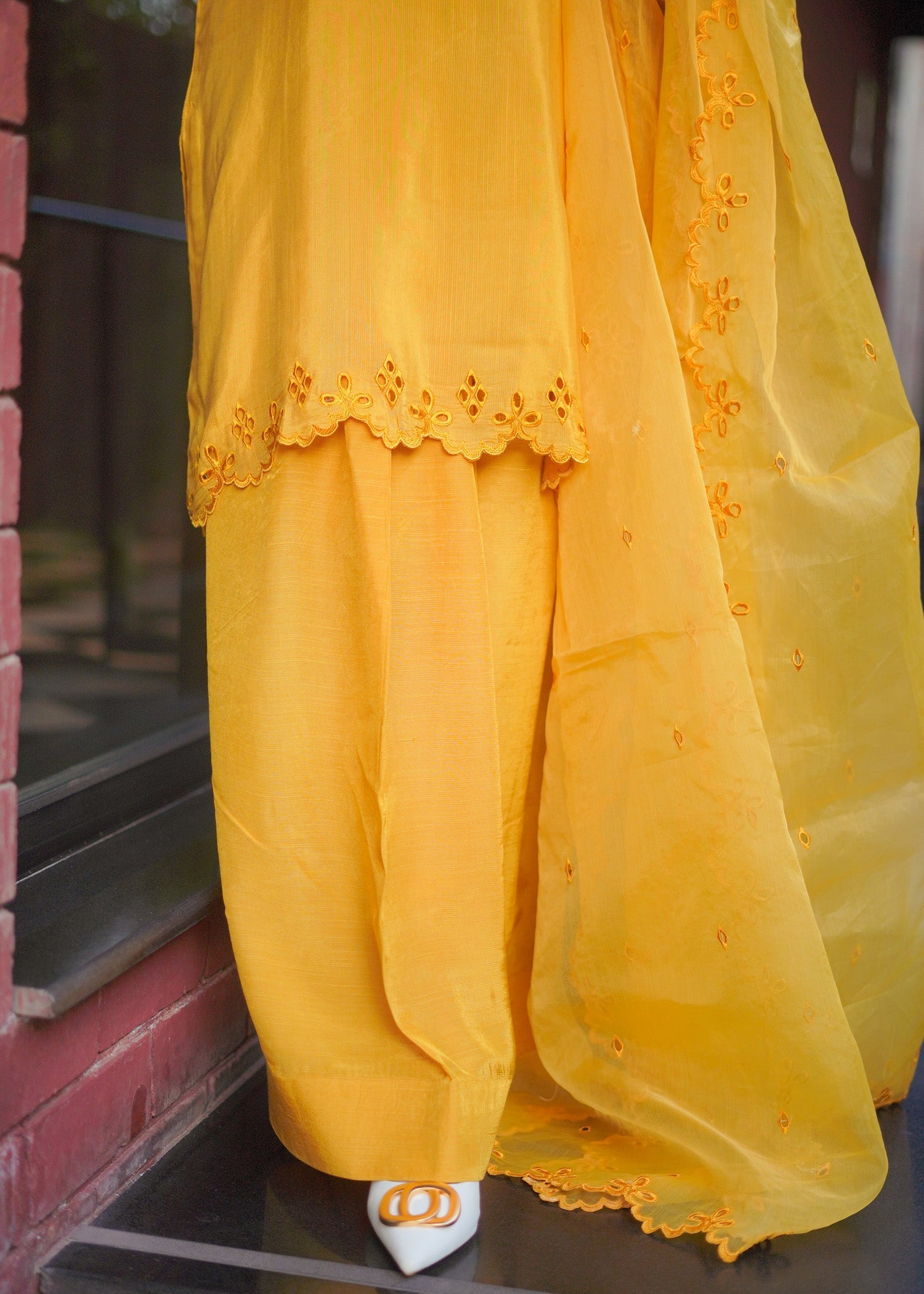Fozia Khalid | Silk Spire | MARIGOLD - Official Sakeena London stockist in UK - Sakeena London