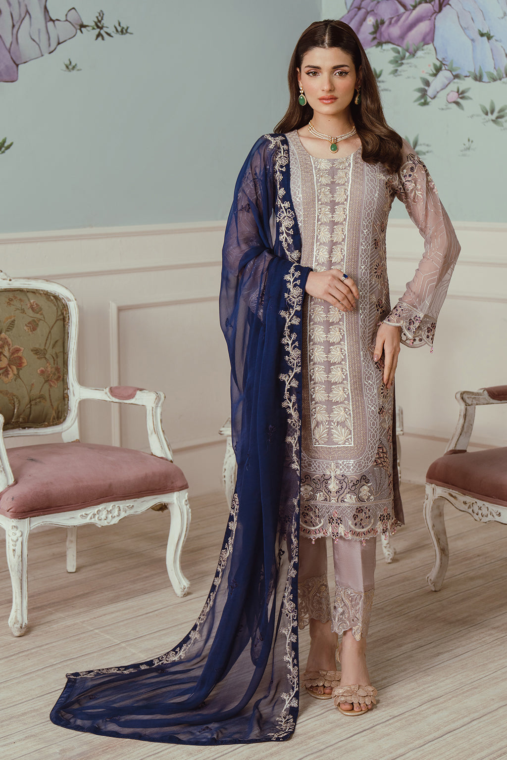 Ramsha | Ramsha Collection | F-2503 - Official Ramsha stockist in UK - Sakeena London