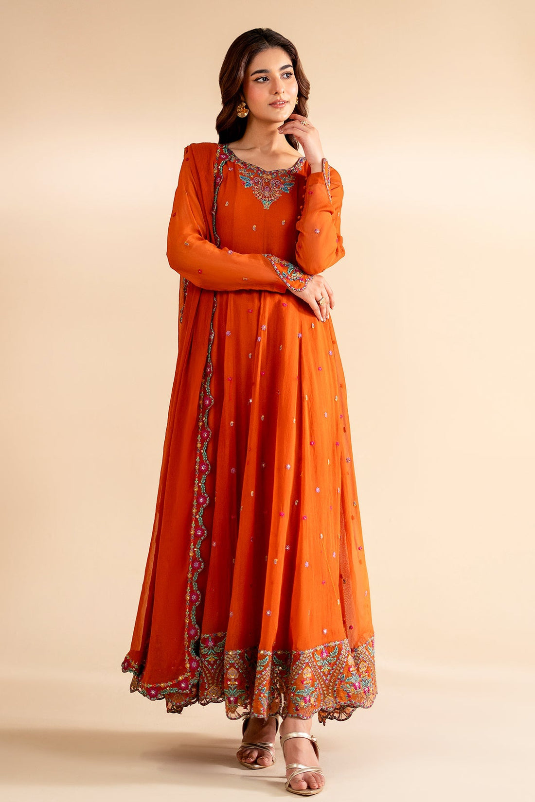 Charizma | Festive Pret | 3-PC Embroidered Chiffon CMA-6-319 by Charizma – Pakistani designer wear