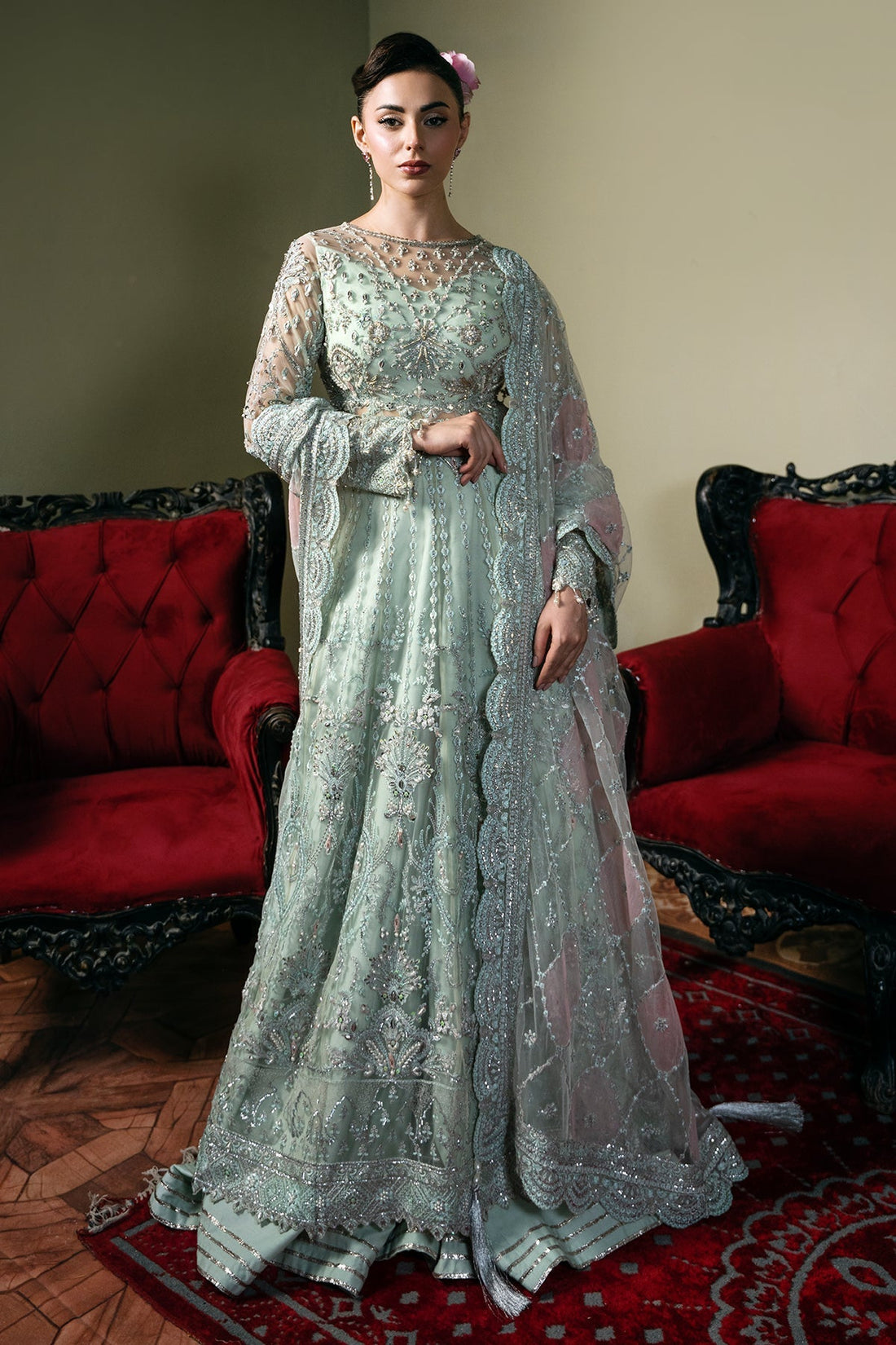 Mina Kashif | Kahani Formals | Zarpash - Official Mina Kashif stockist in UK - Sakeena London