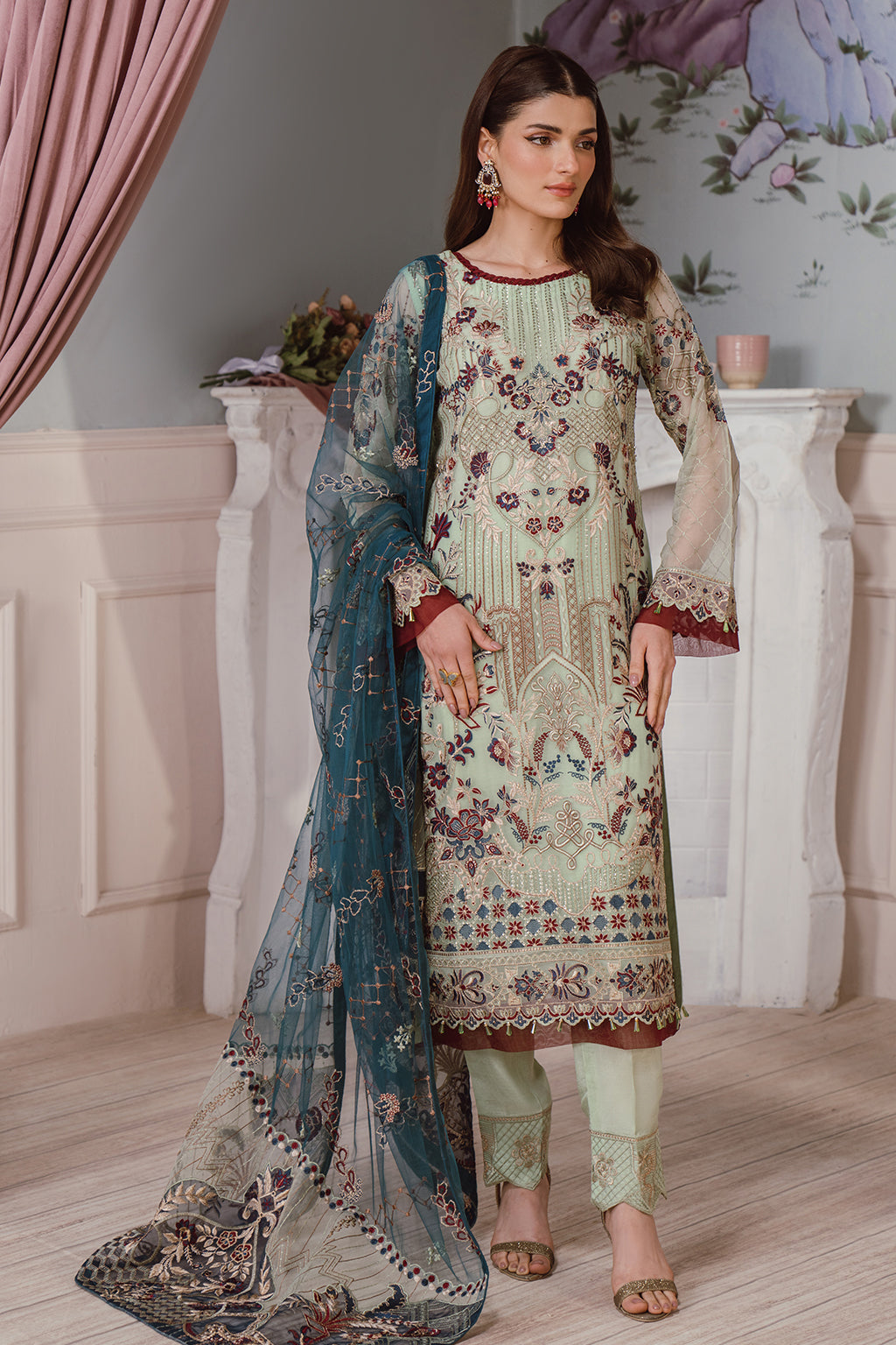 Ramsha | Ramsha Collection | F-2507 - Official Ramsha stockist in UK - Sakeena London