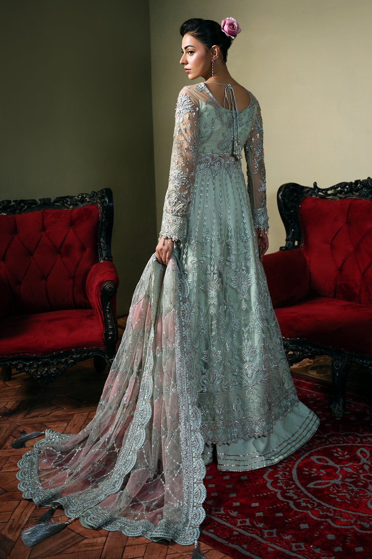 Mina Kashif | Kahani Formals | Zarpash - Official Mina Kashif stockist in UK - Sakeena London