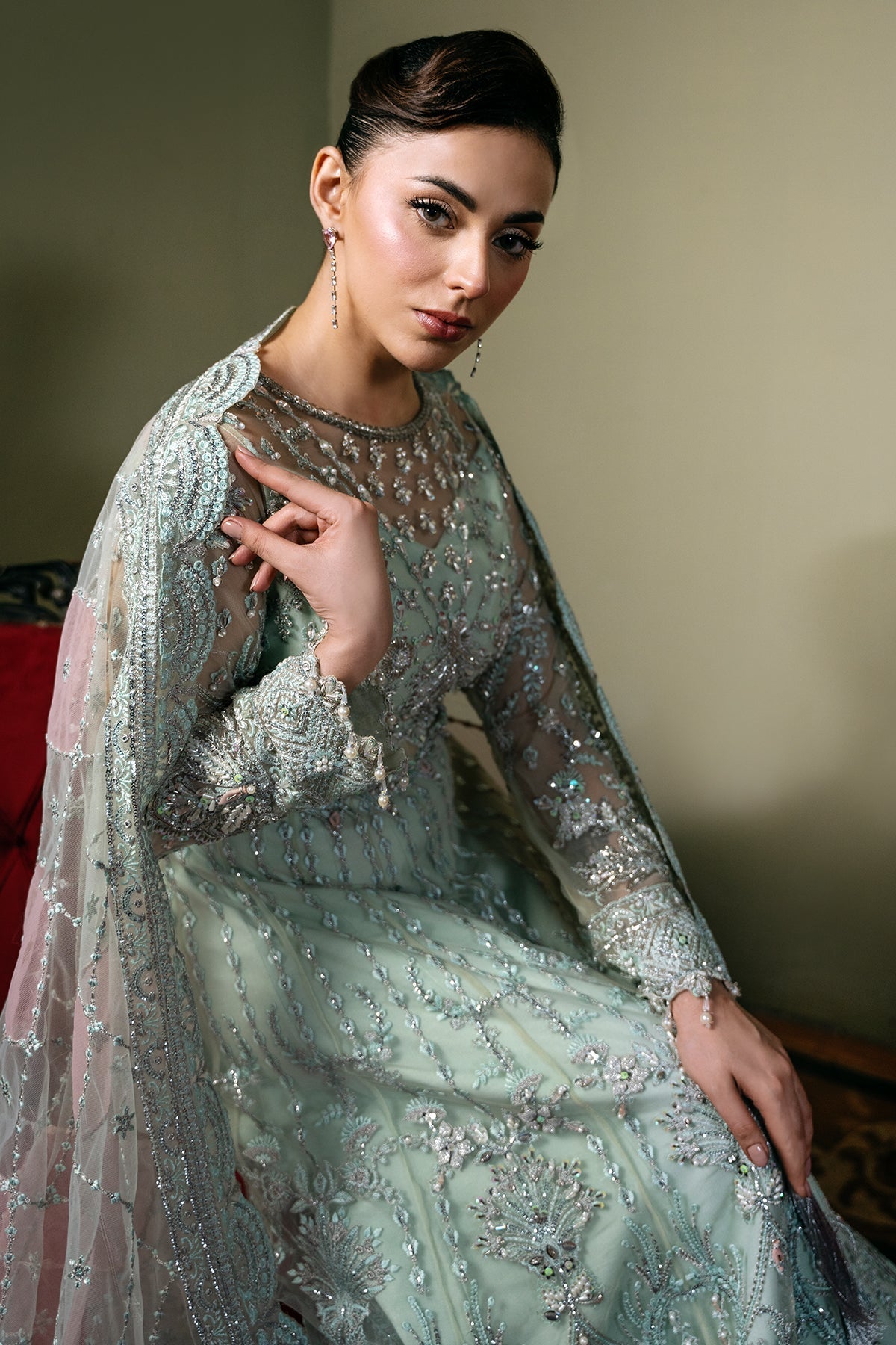 Mina Kashif | Kahani Formals | Zarpash - Official Mina Kashif stockist in UK - Sakeena London