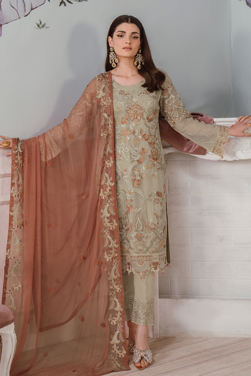 Ramsha | Ramsha Collection | F-2505 - Official Ramsha stockist in UK - Sakeena London