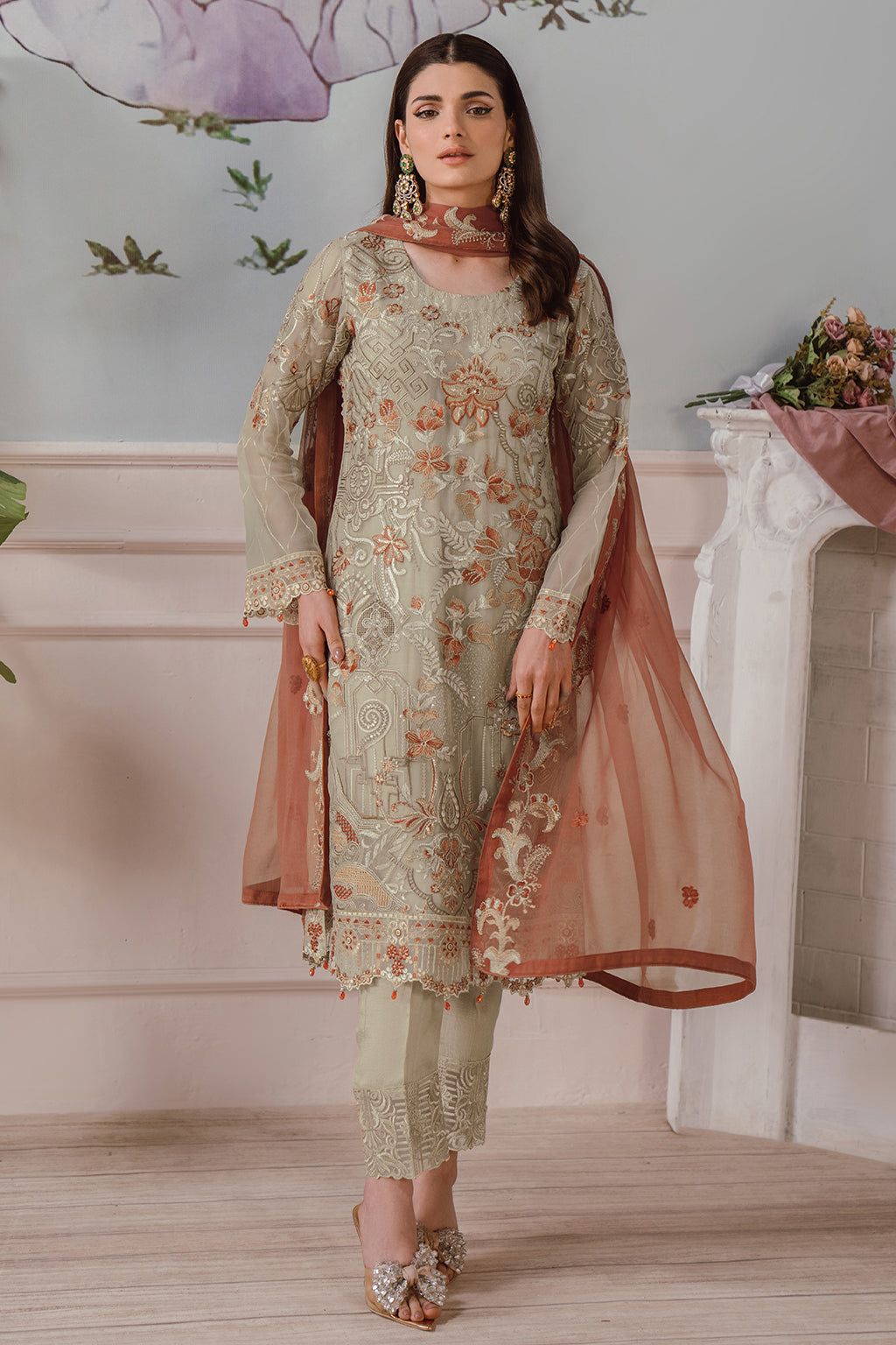 Ramsha | Ramsha Collection | F-2505 - Official Ramsha stockist in UK - Sakeena London