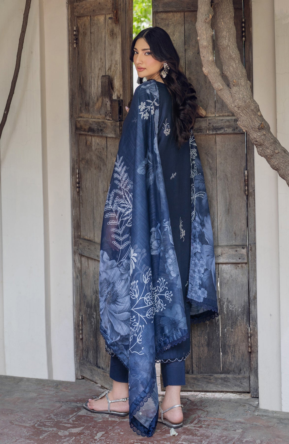 Zarif | Nura Textured Lawn 25 | SEERUM - Official Zarif stockist in UK - Sakeena London