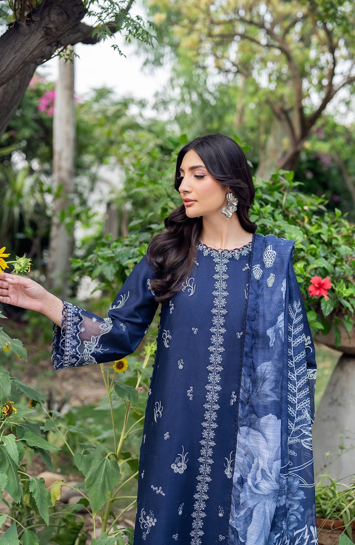 Zarif | Nura Textured Lawn 25 | SEERUM - Official Zarif stockist in UK - Sakeena London