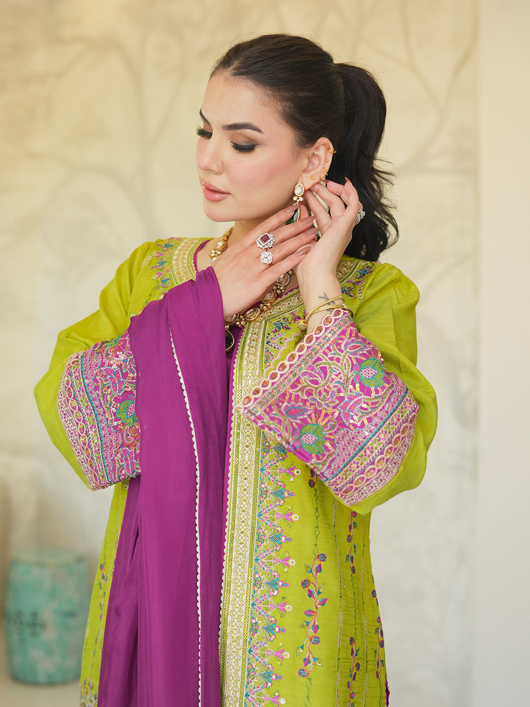 Faiza Faisal | Mayal Festive Pret 25 | KINZA - Official Faiza Faisal stockist in UK - Sakeena London