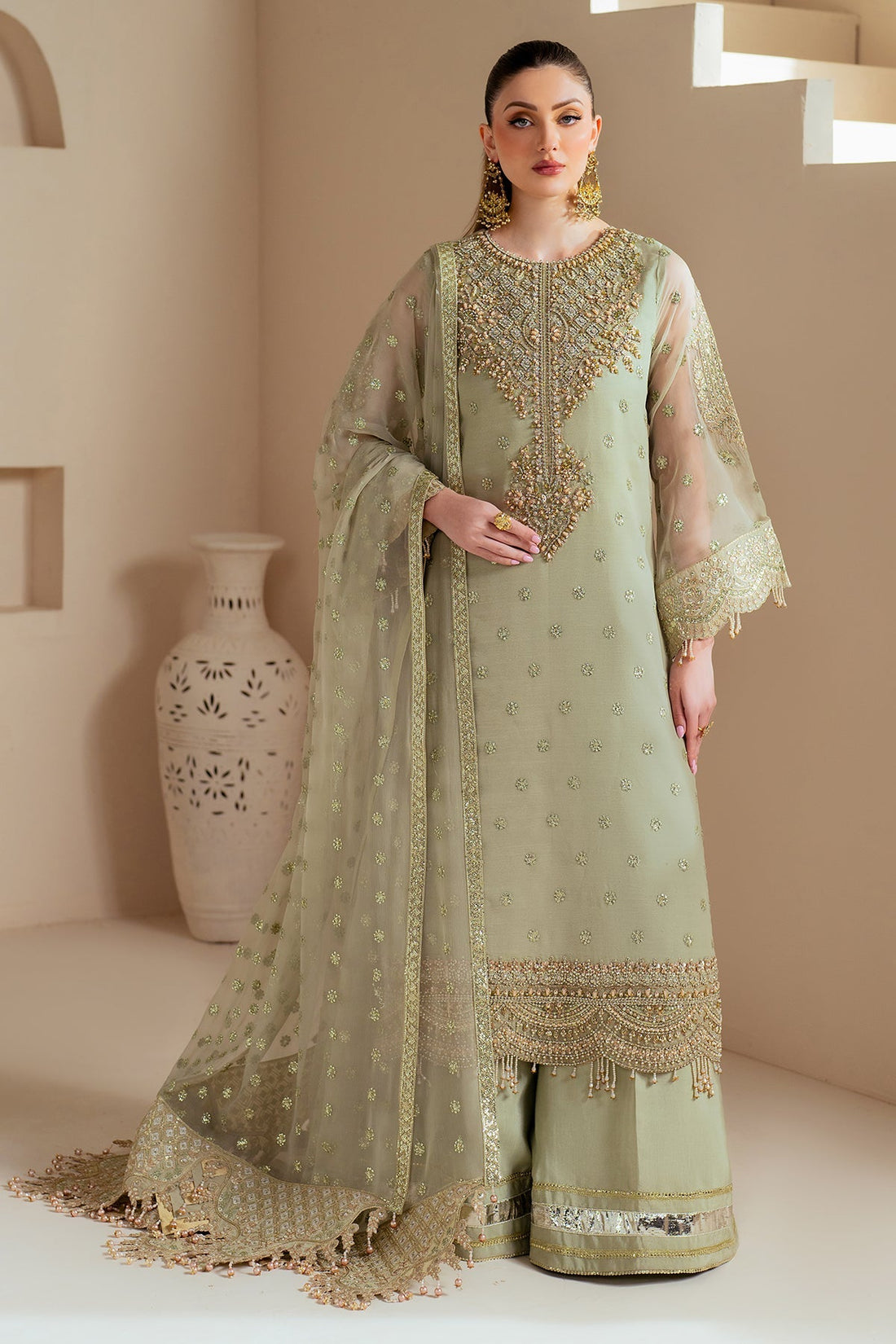 Alizeh | Aymal Chiffon | AF-BHM-4042-Alish - Official Alizeh stockist in UK - Sakeena London