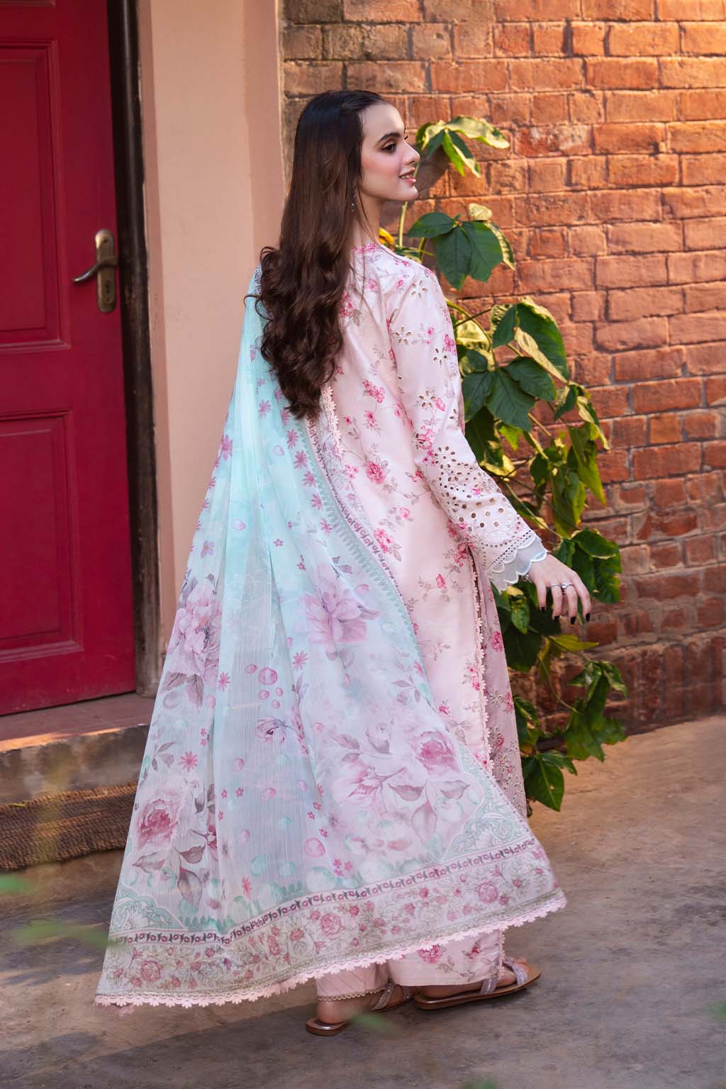 Neeshay | Summer Lines Printkari 25 | PECHE - Official Neeshay stockist in UK - Sakeena London