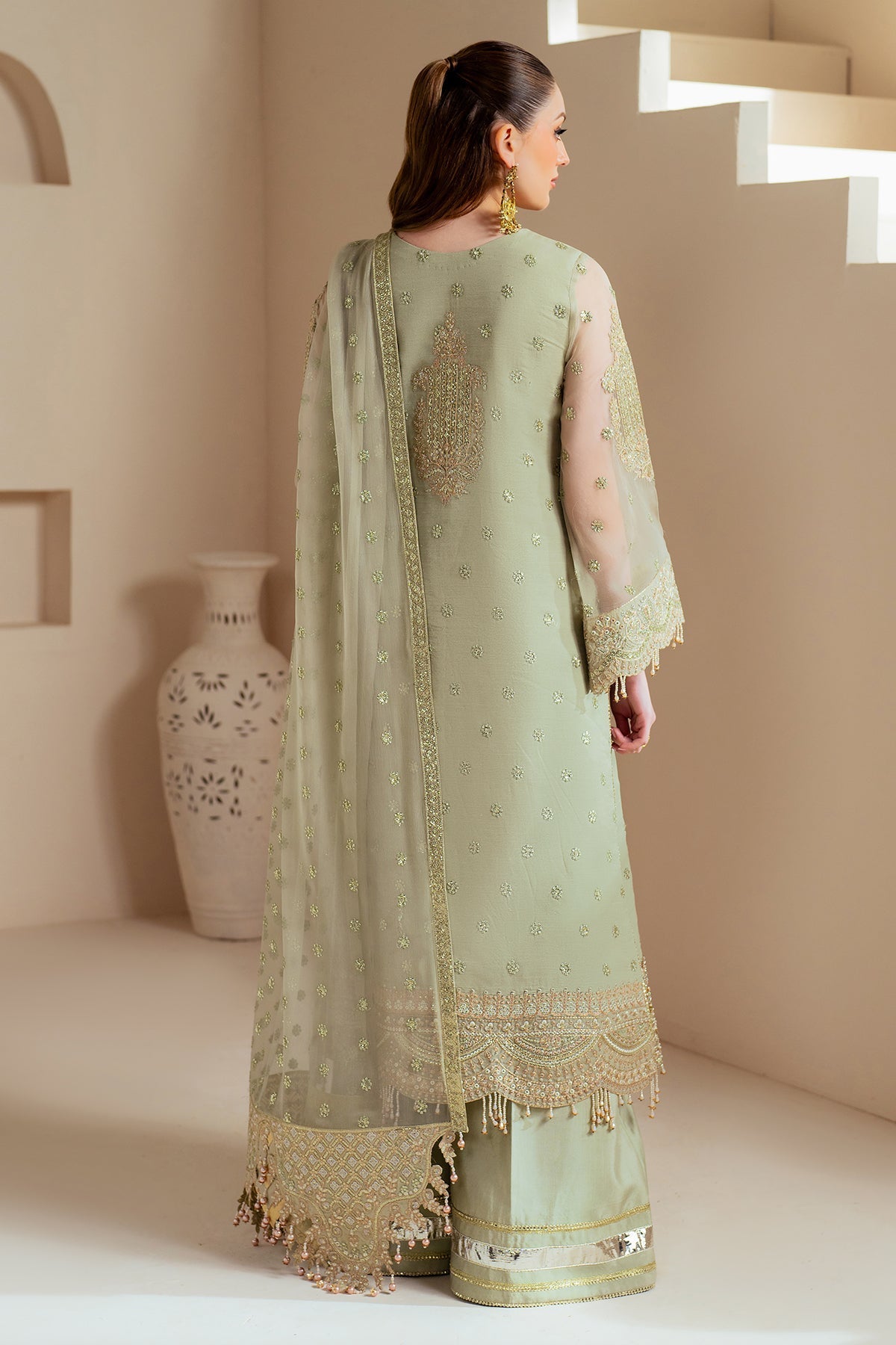 Alizeh | Aymal Chiffon | AF-BHM-4042-Alish - Official Alizeh stockist in UK - Sakeena London