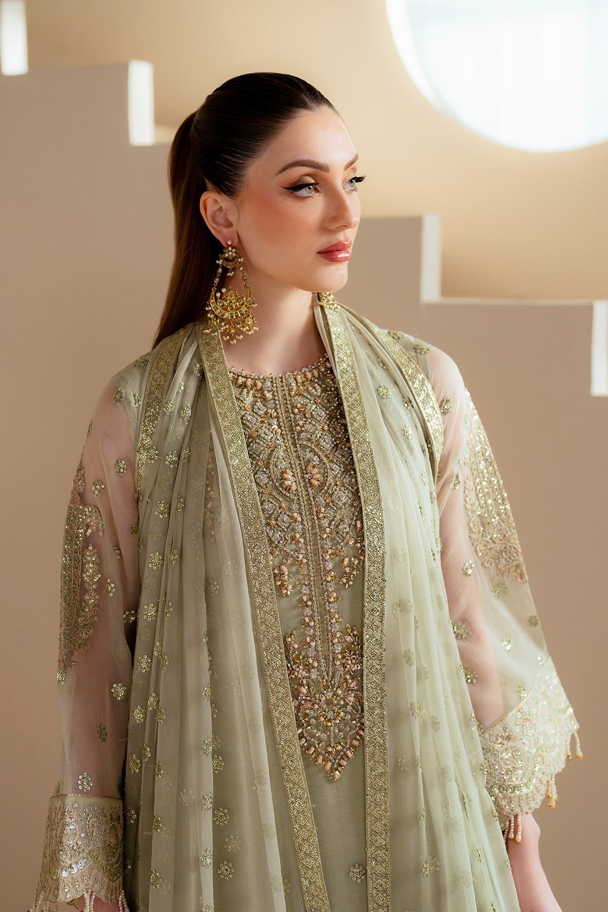 Alizeh | Aymal Chiffon | AF-BHM-4042-Alish - Official Alizeh stockist in UK - Sakeena London