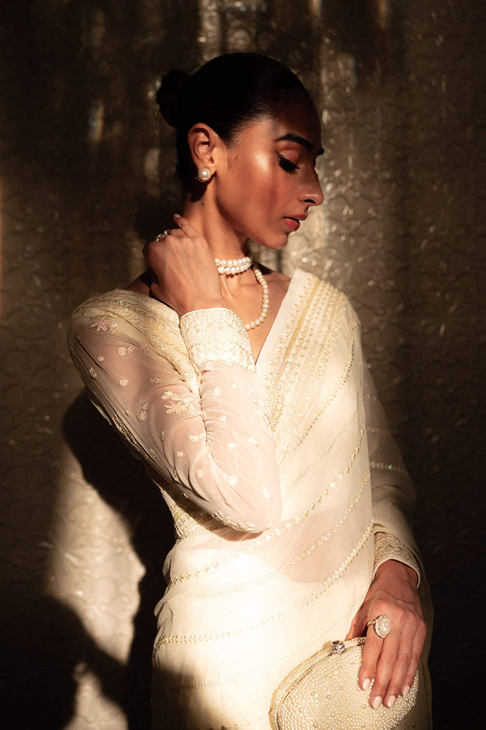 Neeshay | Dastaan Luxury Chiffon | Chandni - Official Neeshay stockist in UK - Sakeena London