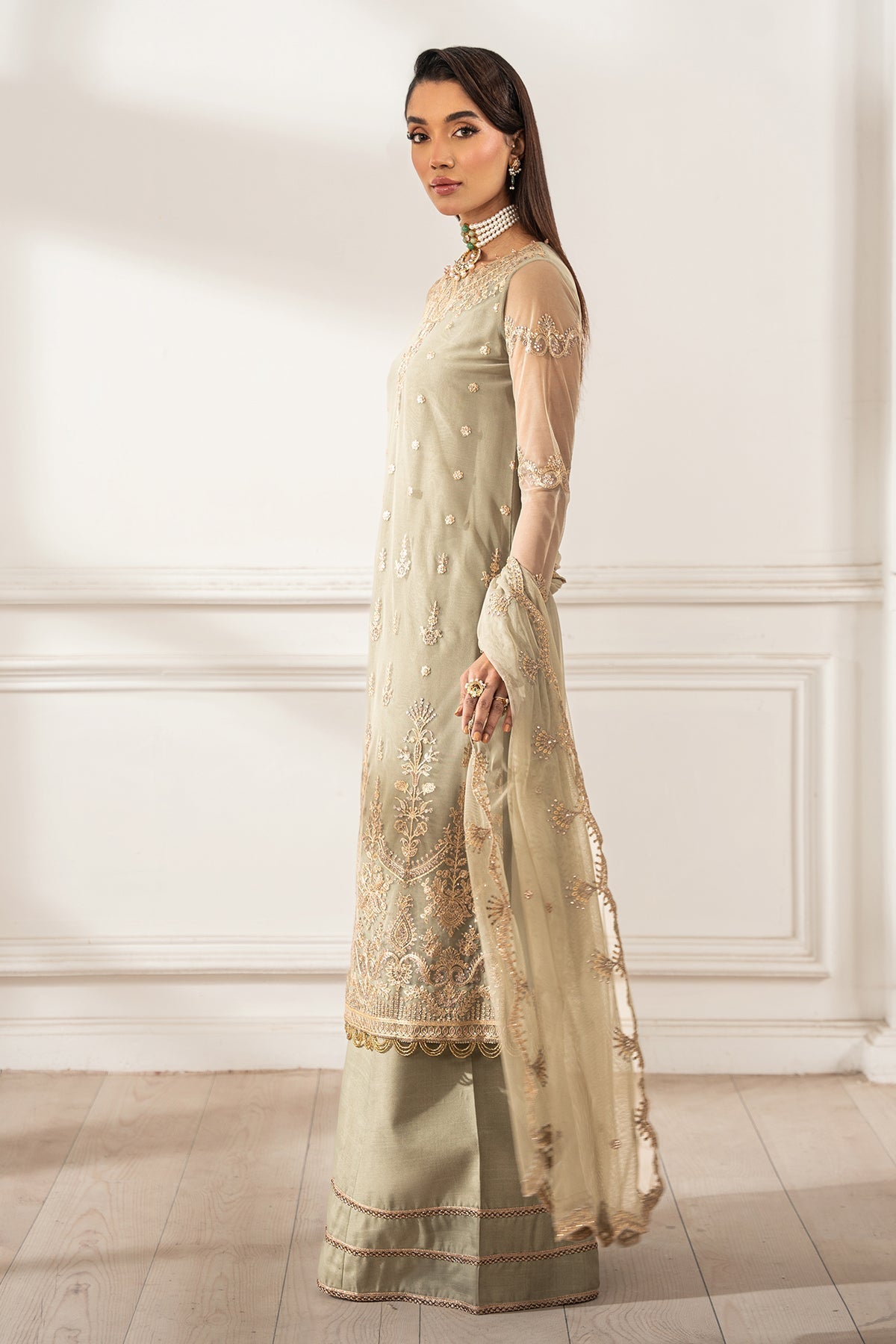 Zarif | Heer Formals | Z-01 LEILA - Official Zarif stockist in UK - Sakeena London