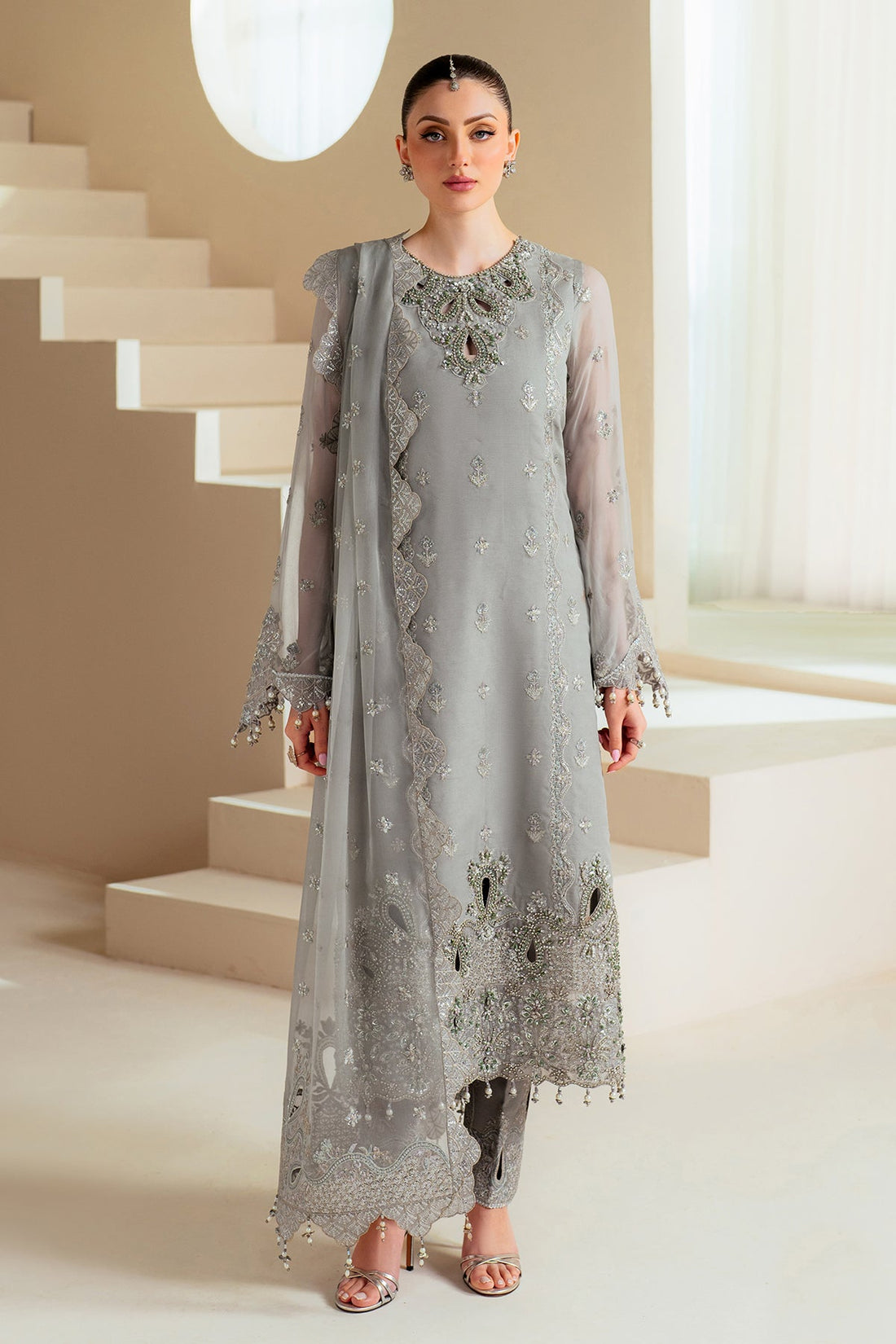 Alizeh | Aymal Chiffon | AF-BHM-4046-Ahvi - Official Alizeh stockist in UK - Sakeena London