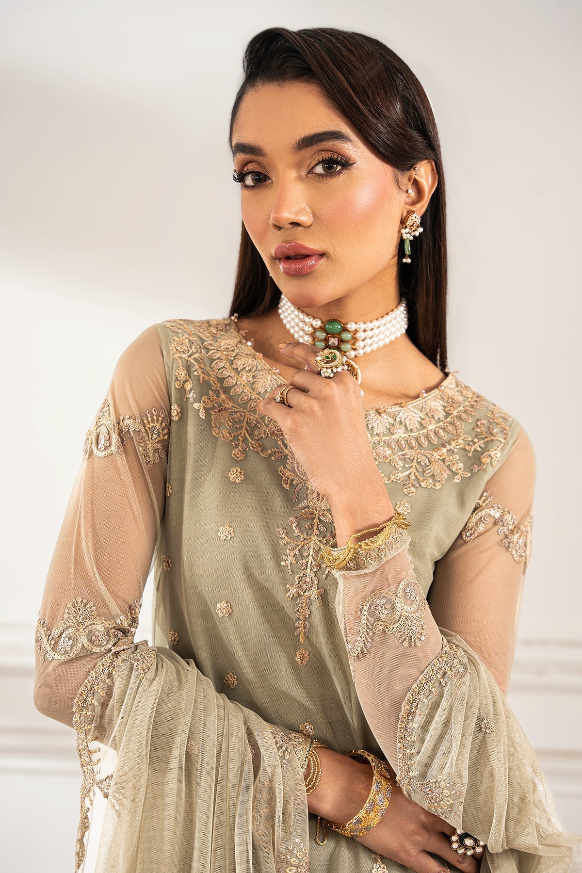 Zarif | Heer Formals | Z-01 LEILA - Official Zarif stockist in UK - Sakeena London