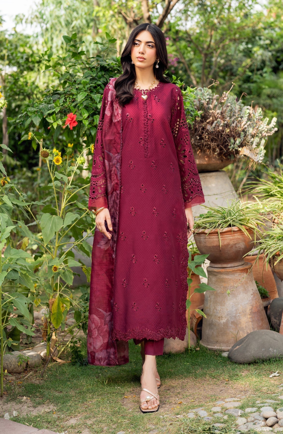 Zarif | Nura Textured Lawn 25 | MORICH - Official Zarif stockist in UK - Sakeena London