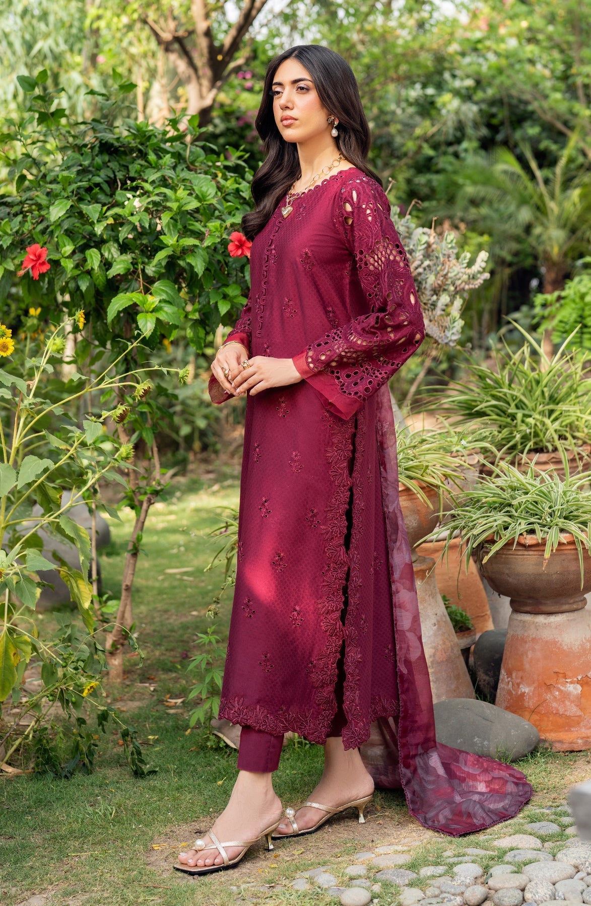Zarif | Nura Textured Lawn 25 | MORICH - Official Zarif stockist in UK - Sakeena London
