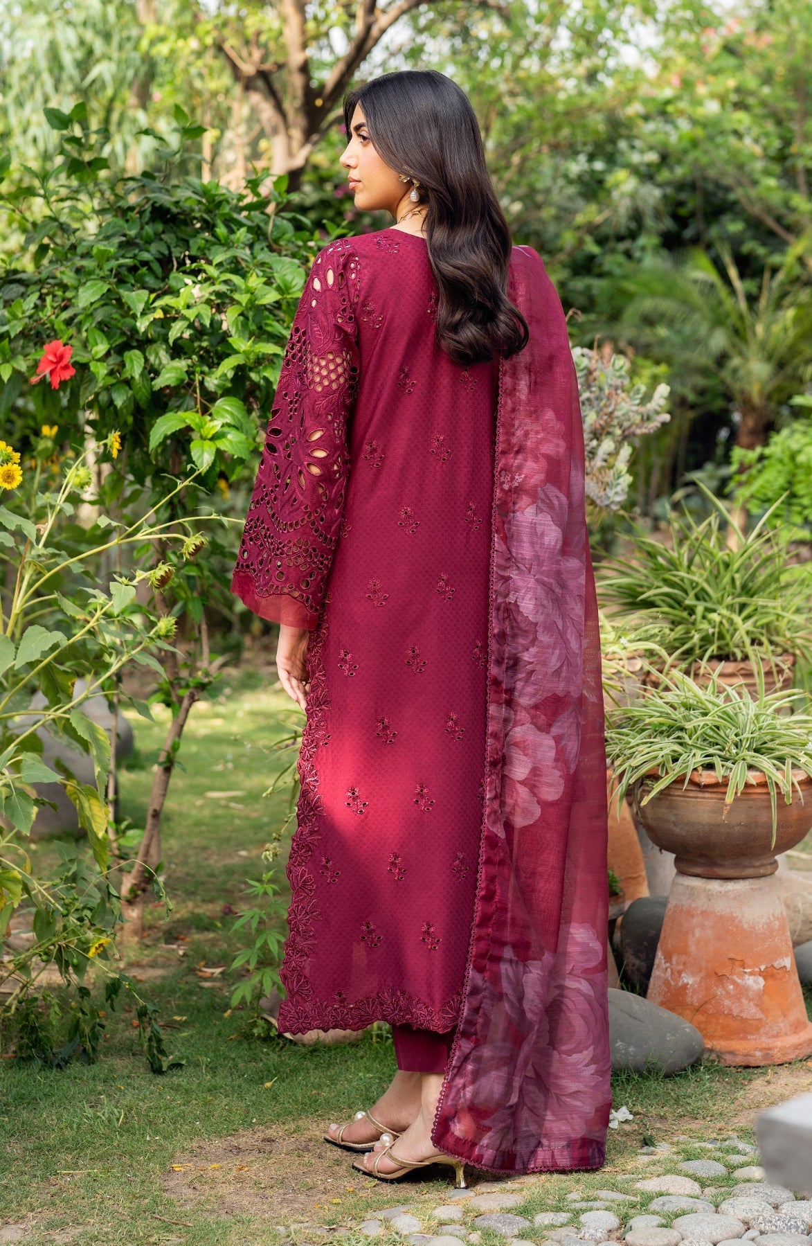 Zarif | Nura Textured Lawn 25 | MORICH - Official Zarif stockist in UK - Sakeena London
