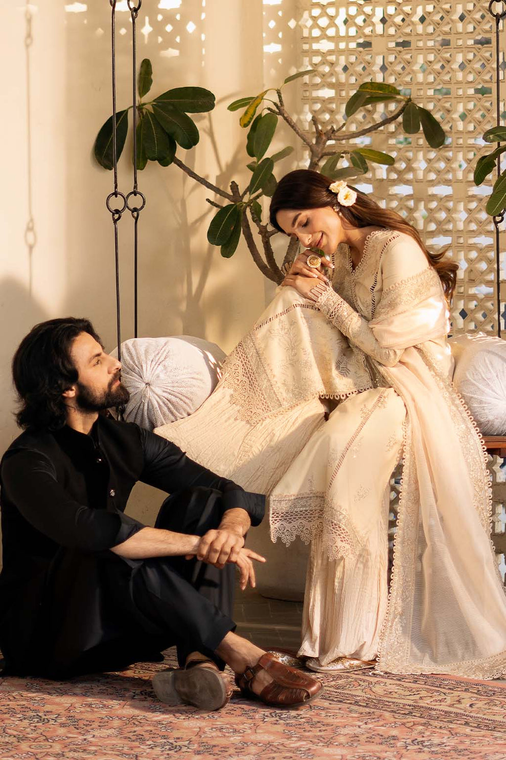 Zarposh | Sajni Lawn 25 | Mehmal - Official Zarposh stockist in UK - Sakeena London