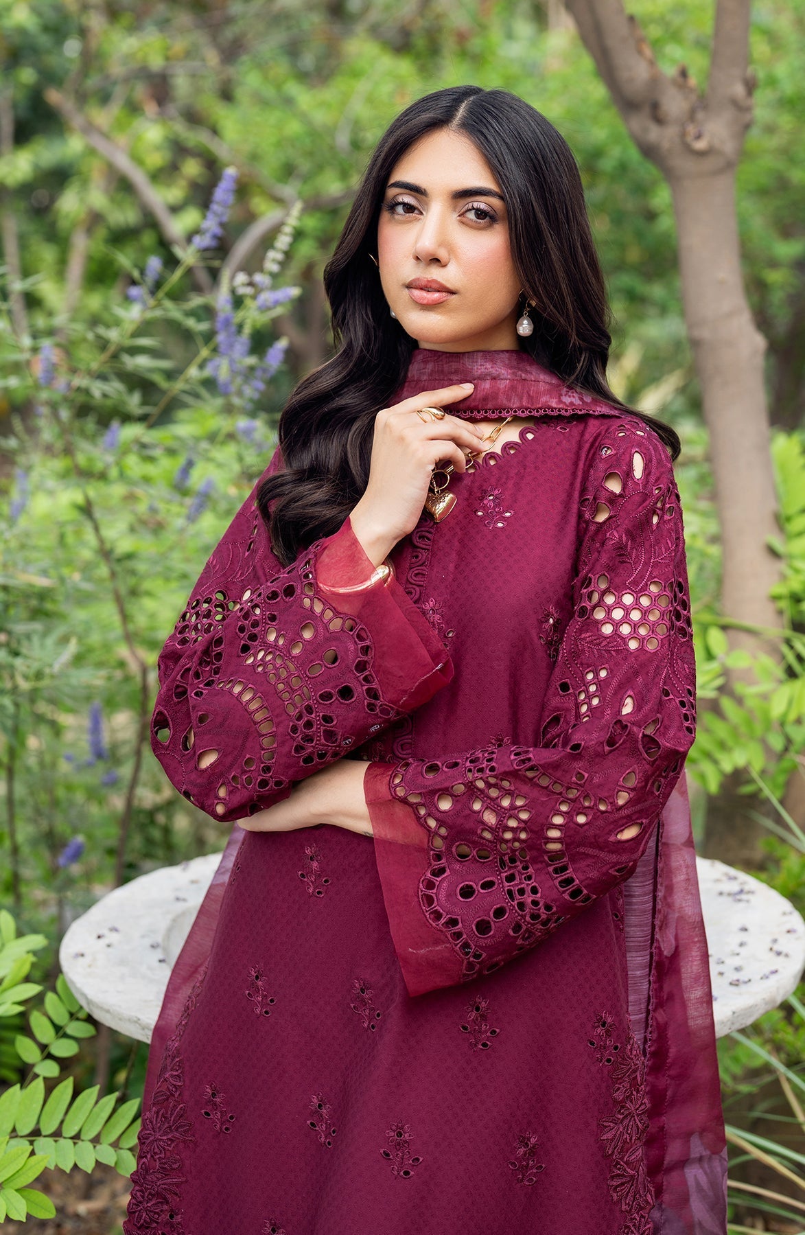 Zarif | Nura Textured Lawn 25 | MORICH - Official Zarif stockist in UK - Sakeena London