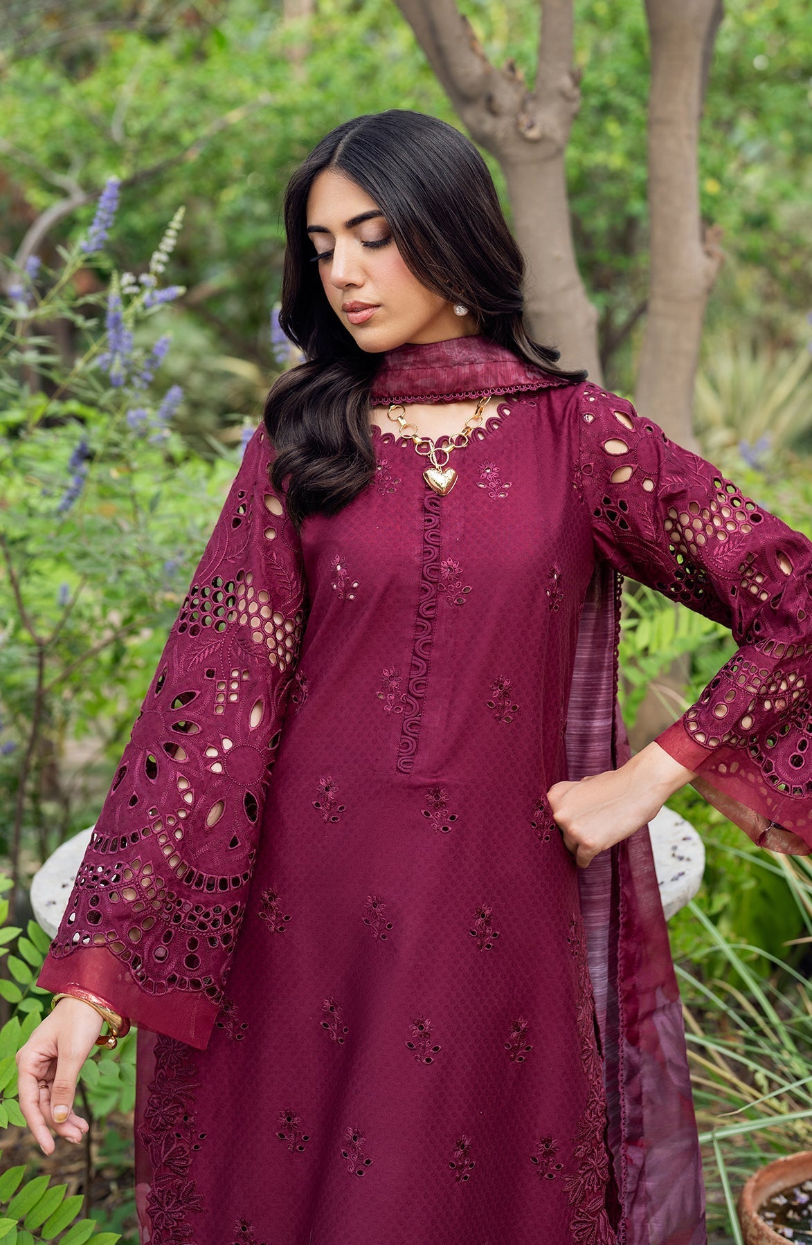 Zarif | Nura Textured Lawn 25 | MORICH - Official Zarif stockist in UK - Sakeena London