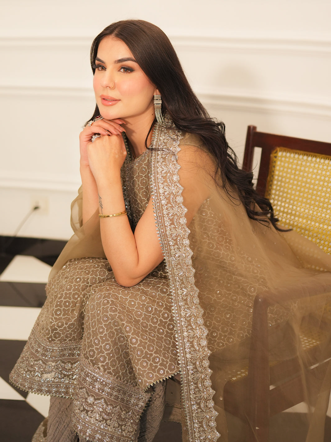 Faiza Faisal | Mayal Festive Pret 25 | DINA - Official Faiza Faisal stockist in UK - Sakeena London