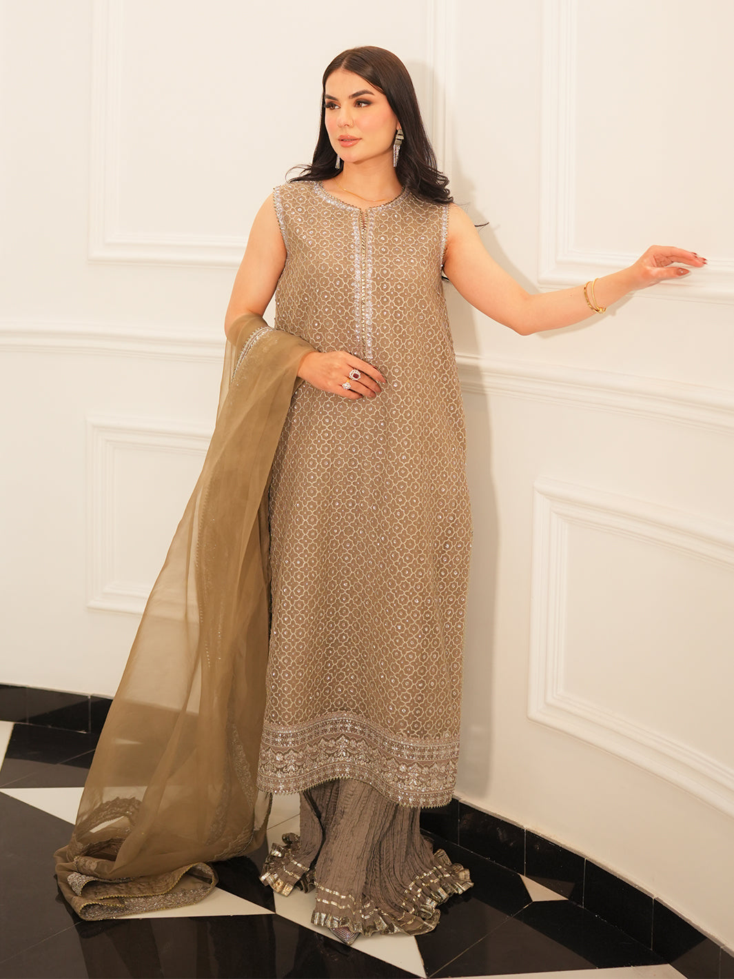 Faiza Faisal | Mayal Festive Pret 25 | DINA - Official Faiza Faisal stockist in UK - Sakeena London