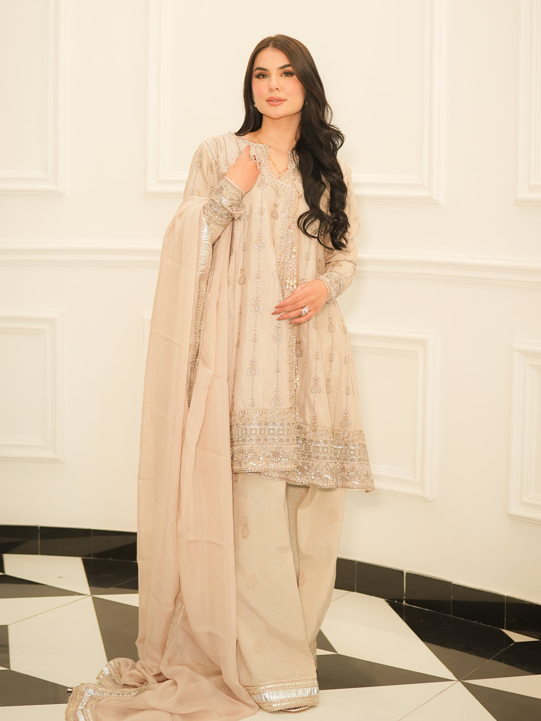 Faiza Faisal | Mayal Festive Pret 25 | AMIRA - Official Faiza Faisal stockist in UK - Sakeena London