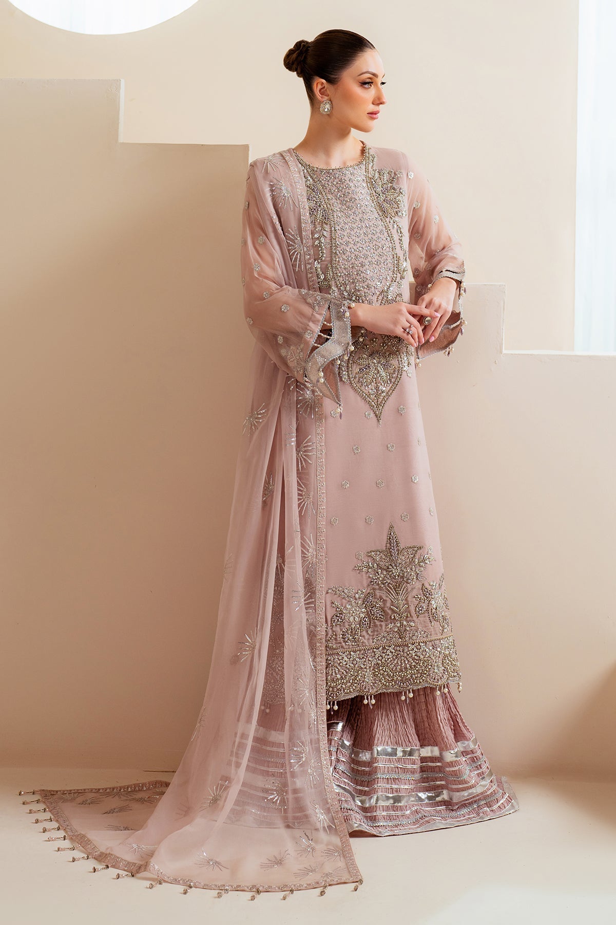 Alizeh | Aymal Chiffon | AF-BHM-4045-Sira - Official Alizeh stockist in UK - Sakeena London
