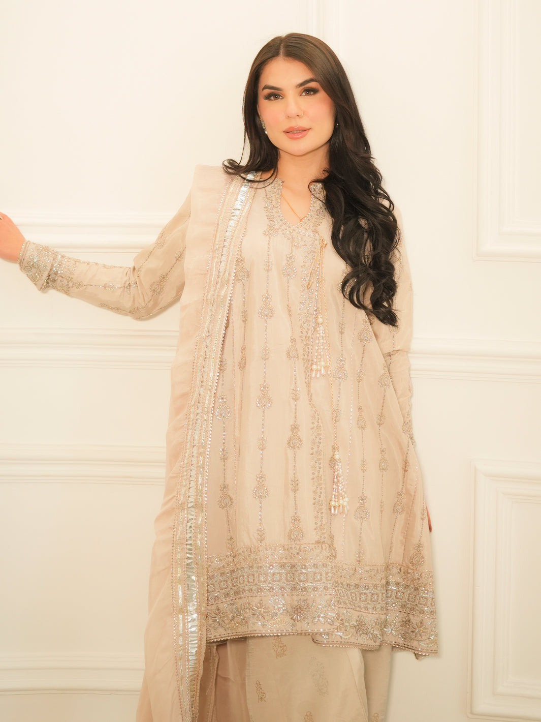Faiza Faisal | Mayal Festive Pret 25 | AMIRA - Official Faiza Faisal stockist in UK - Sakeena London