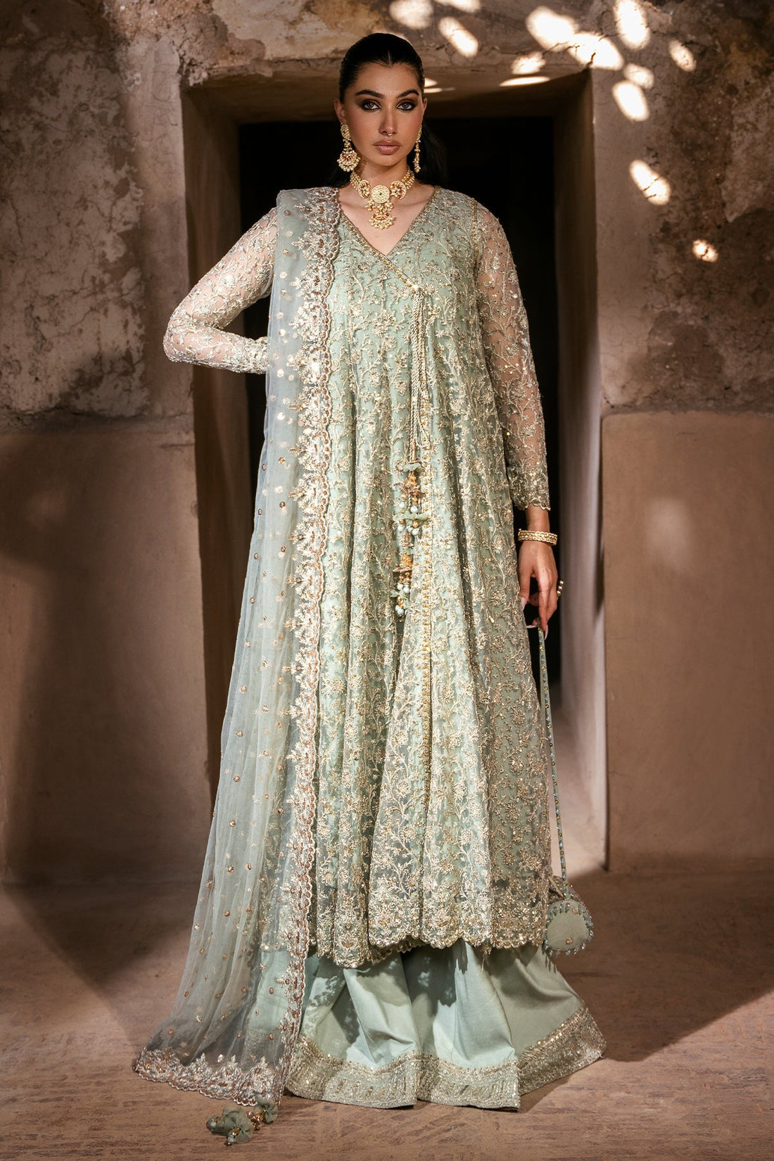 Mina Kashif | Virsa Wedding Formals | Kaur - Official Mina Kashif stockist in UK - Sakeena London