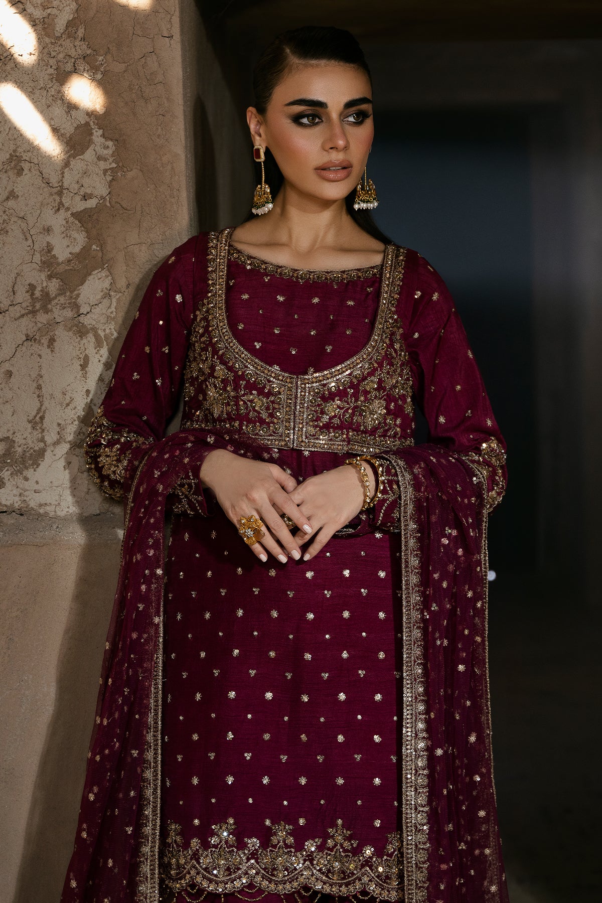 Mina Kashif | Virsa Wedding Formals | Mohini - Official Mina Kashif stockist in UK - Sakeena London