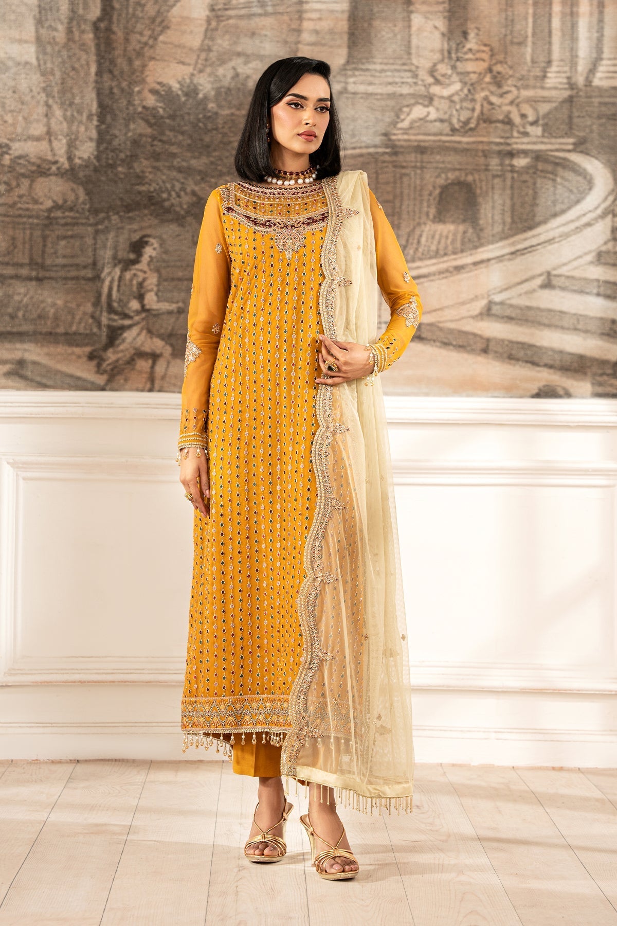 Zarif | Formal Edit 25 | ZFE-04 ELIZA - Official Zarif stockist in UK - Sakeena London