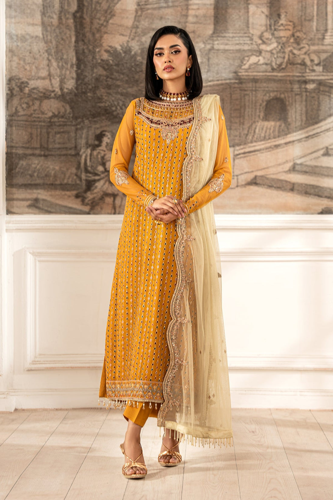 Zarif | Formal Edit 25 | ZFE-04 ELIZA - Official Zarif stockist in UK - Sakeena London