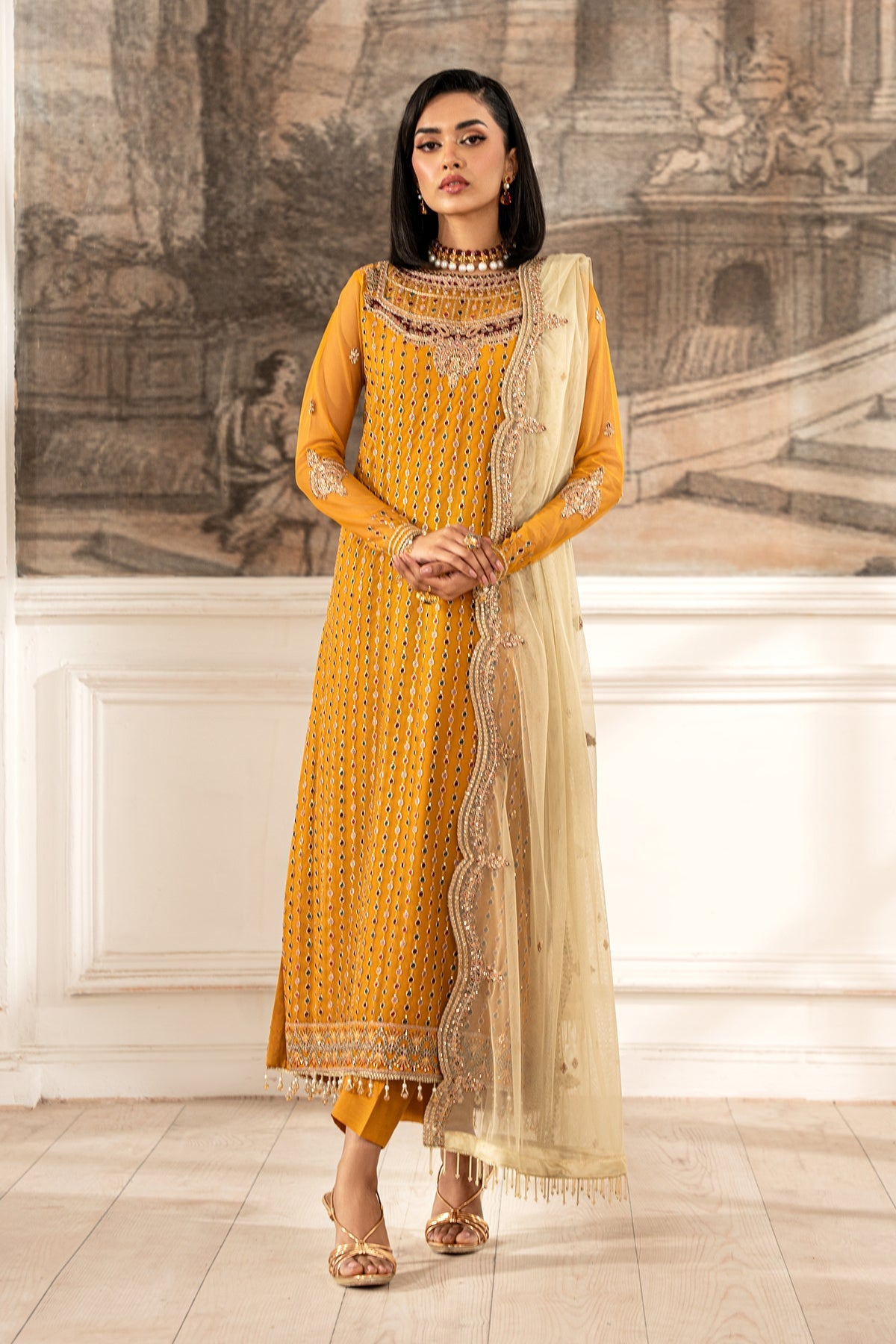 Zarif | Formal Edit 25 | ZFE-04 ELIZA - Official Zarif stockist in UK - Sakeena London