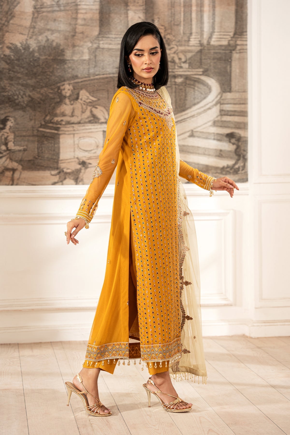 Zarif | Formal Edit 25 | ZFE-04 ELIZA - Official Zarif stockist in UK - Sakeena London