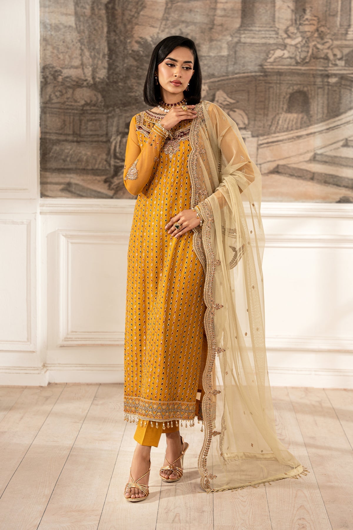 Zarif | Formal Edit 25 | ZFE-04 ELIZA - Official Zarif stockist in UK - Sakeena London