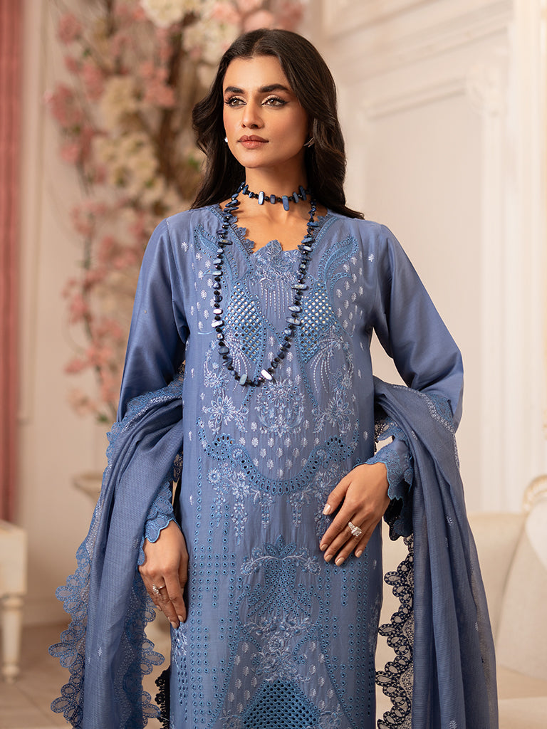 Rajbari | Nissa Chikankari Edition 25 | D# - 11 - Official Rajbari stockist in UK - Sakeena London