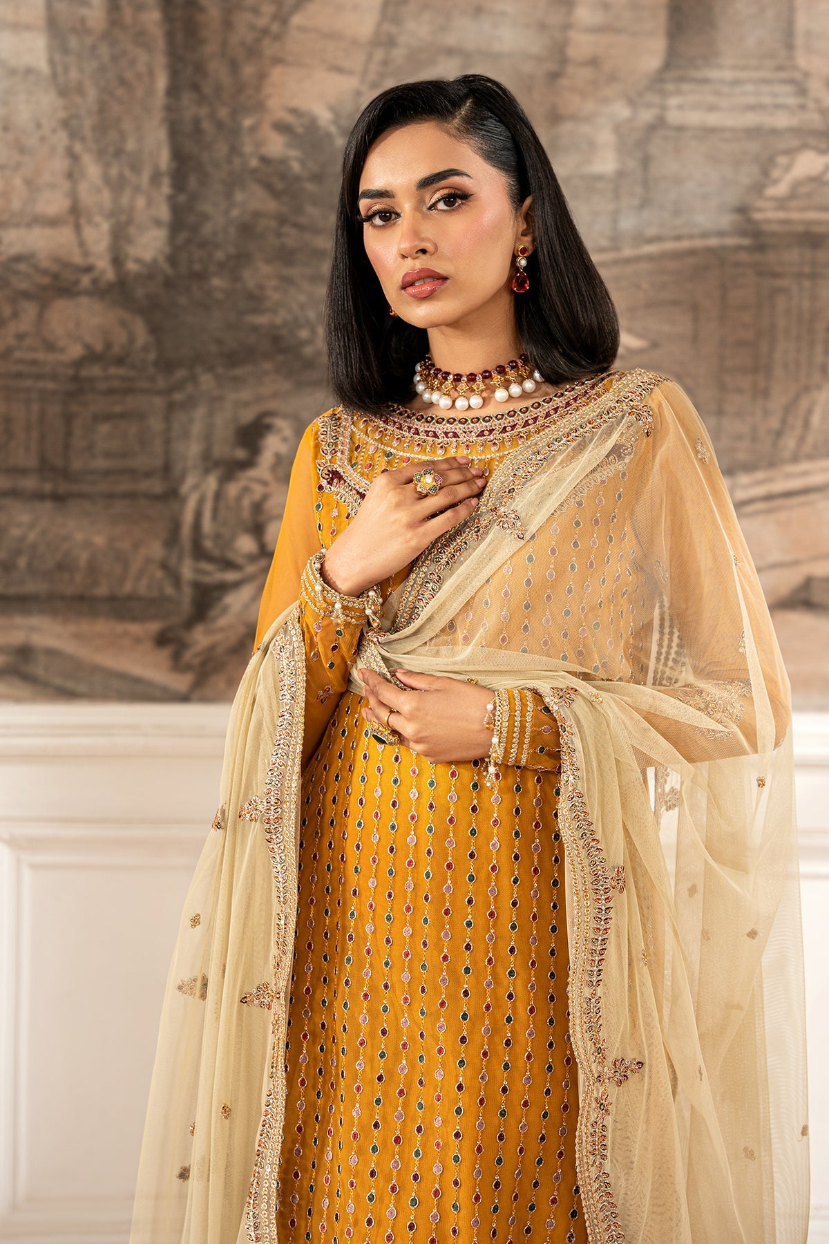 Zarif | Formal Edit 25 | ZFE-04 ELIZA - Official Zarif stockist in UK - Sakeena London
