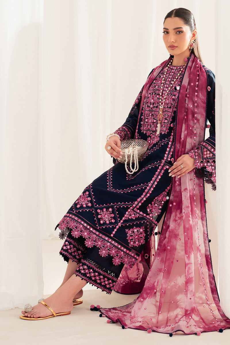 Jazmin | Iris Luxury Lawn 25 | IL'25-D01 - Official Jazmin stockist in UK - Sakeena London
