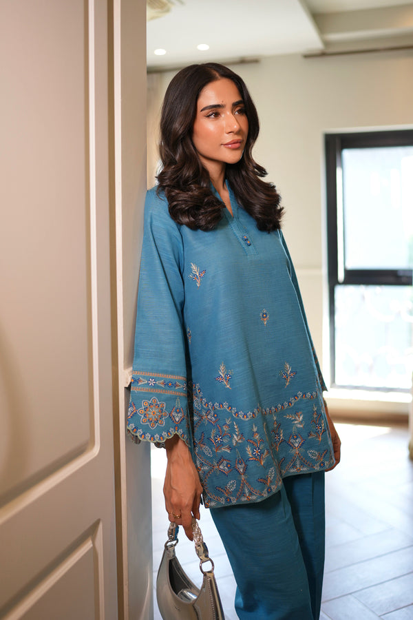 Sahar | Pret Essentials Winter 25 | Lunar Blue - Official Sahar stockist in UK - Sakeena London