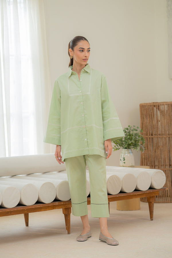 Sahar | Pre Essential Emb Edit | Jade Mist - Official Sahar stockist in UK - Sakeena London