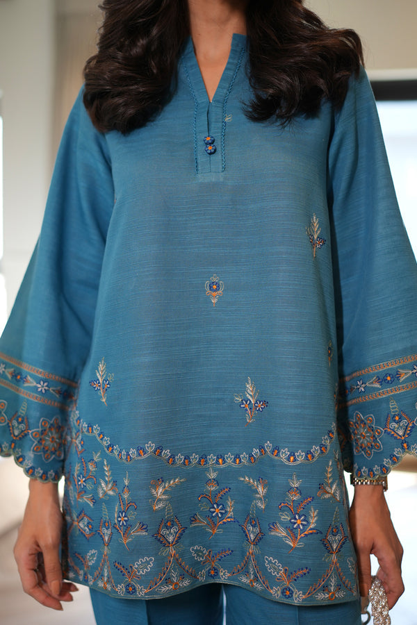 Sahar | Pret Essentials Winter 25 | Lunar Blue - Official Sahar stockist in UK - Sakeena London