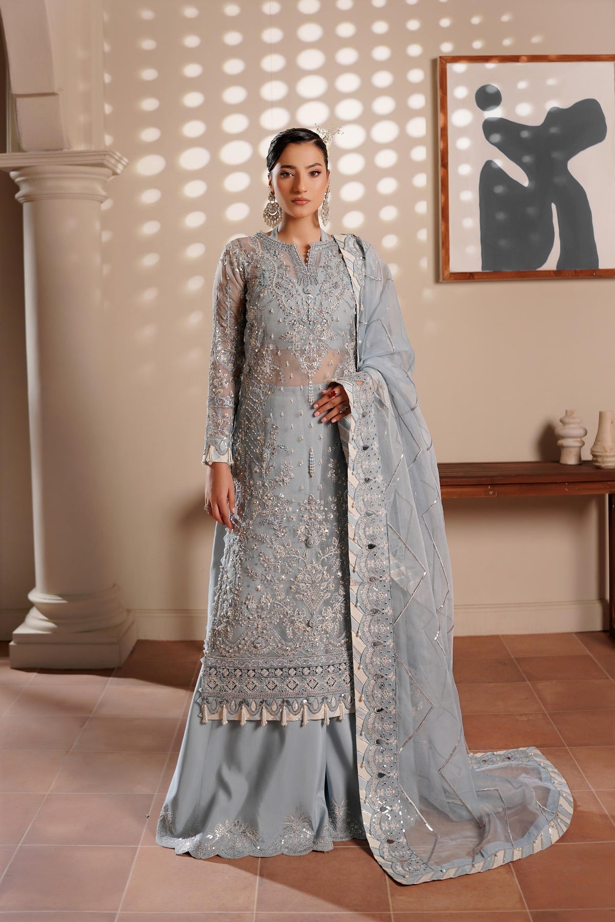 Maryams | Zeenat Luxury Formals | Zarq-ZEE-1913 - Official Maryams stockist in UK - Sakeena London
