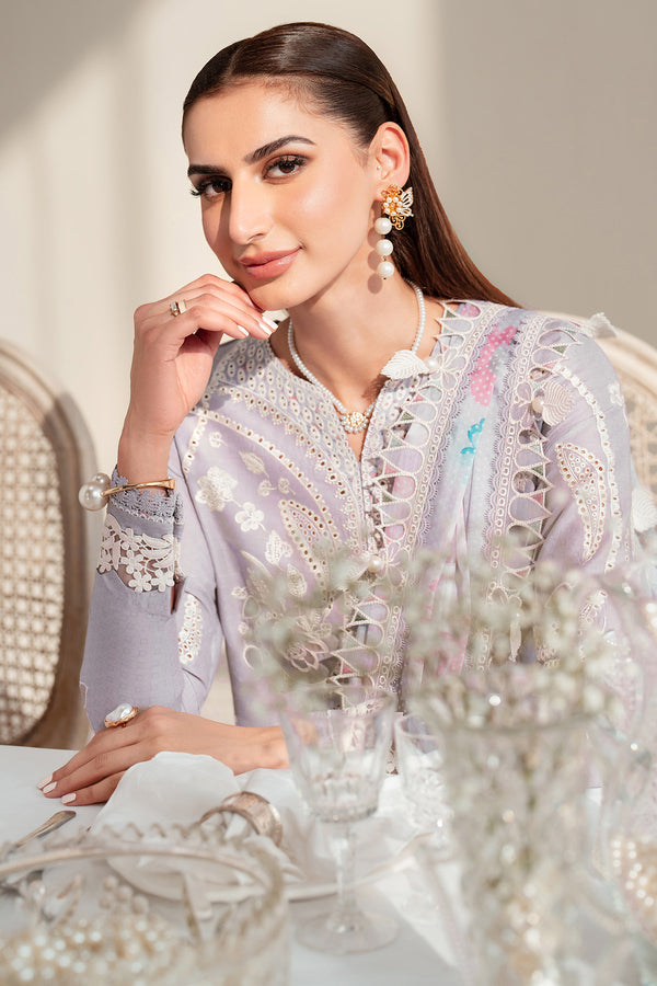 Jazmin | Iris Luxury Lawn 25 | IL'25-D06 - Official Jazmin stockist in UK - Sakeena London