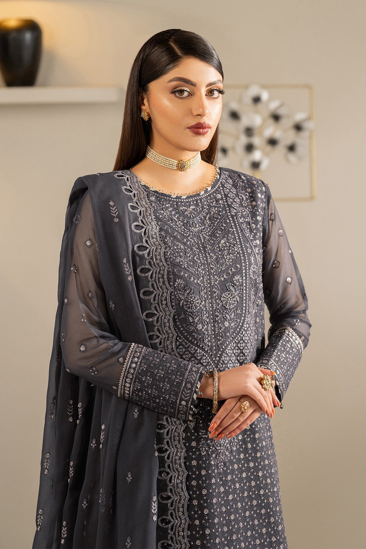 Alizeh | Formals Wear | AF-CH-2189-Akoya - Official Alizeh stockist in UK - Sakeena London